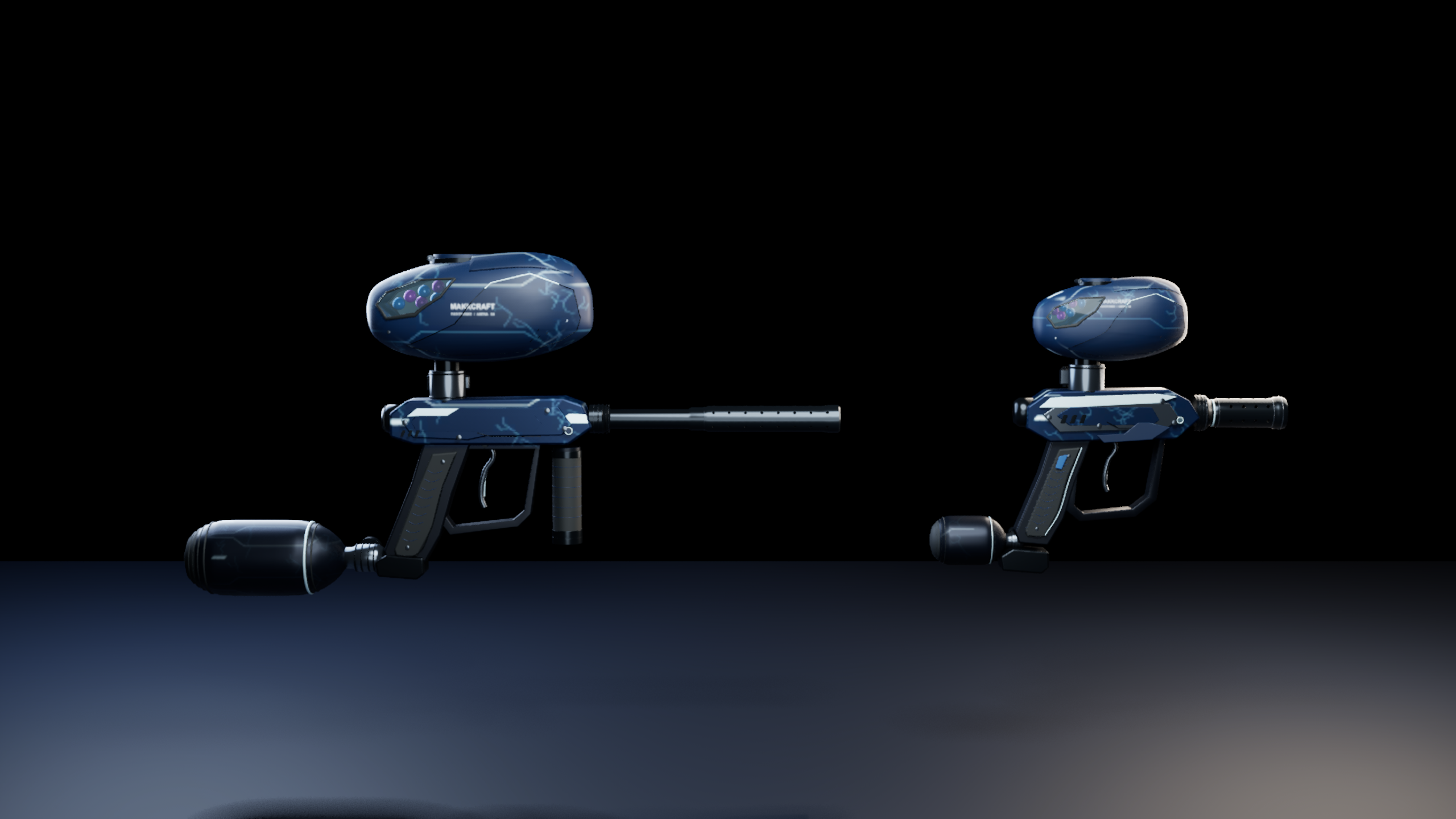 ARCTIC BLUE auf TOURNAMENT und COMPACT – Unreal-Aufnahme